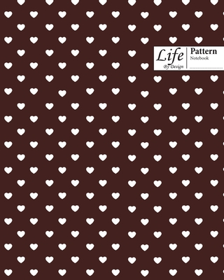 Hearts Pattern Composition Notebook - Design