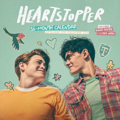 Heartstopper 16-Month 2023-2024 Wall Calendar With Bonus Poster and Love Notes - Netflix