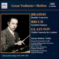Heifetz: Plays Concertos - Emanuel Feuermann (cello); Jascha Heifetz (violin)