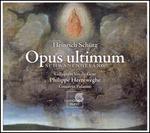 Heinrich Schtz: Opus ultimum (Schwanengesang) - Concerto Palatino (brass ensemble); Herman Stinders (organ); Matthias Spaeter (lute); Miriam Shalinsky (violin);...