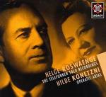 Helge Roswaenge: Telefunken Solo Recordings; Hilde Konetzni: Operatic Arias - Hans Mahlke (viola d'amore); Helge Rosvaenge (tenor); Hilde Konetzni (soprano)