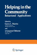 Helping in the Community: Behavioral Applications