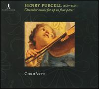 Henry Purcell: Chamber Music for Up to Four Parts - CordArte; Daniel Deuter (violin); Margret Baumgartl (violin); Markus Markl (harpsichord)