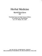 Herbal Medicine - Weiss, Rudolf F