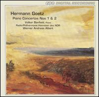 Hermann Goetz: Piano Concertos Nos 1 & 2 - Volker Banfield (piano); NDR Radio Philharmonic Orchestra; Werner Andreas Albert (conductor)