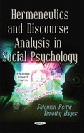 Hermeneutics & Discourse Analysis in Social Psychology