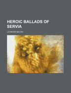 Heroic ballads of Servia