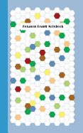 Hexagon Graph Notebook: Hexagon Paper (Small) 0.2 Inches Hexes Radius (5 X 8) with 100 Pages Cream Paper, Hexes Radius Honey Comb Paper, Organic Chemistry, Biochemistry, Science Notebooks, Composition Notebooks for Game Maps Grid Mats