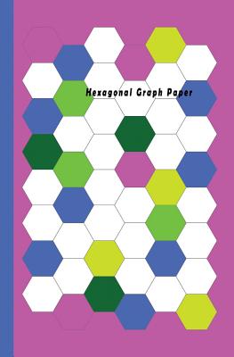 Hexagonal Graph Paper: Hexagon Paper (Large) 0.5 Inches (1/2) 100 Pages (5.28x8) White Paper, Hexes Radius Honey Comb Paper, Organic Chemistry, Biochemistry, Science Notebooks, Composition Notebook for Game Maps Grid Mats - Whyy, Jye