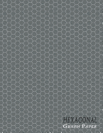 Hexagonal Graph Paper Notebook: Organic Chemistry Small 1/4 Inch Hexes - Textured Gray
