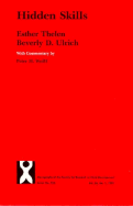 Hidden Skills: A Dynamic Systems Analysis of Treadmill Stepping During the First Year - Thelen, Esther, and Ulrich, Beverly D