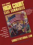 High Court Case Summaries on Constitutional Law - Blatt, and Gunther, and Sullivan