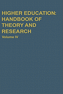 Higher Education: Handbook of Theory and Research: Volume II