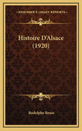 Histoire D'Alsace (1920)