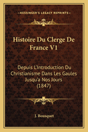 Histoire Du Clerge De France V1: Depuis L'Introduction Du Christianisme Dans Les Gaules Jusqu'a Nos Jours (1847)