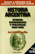 Historia Argentina: Etapas Economicas y Politicas, 1850-1983