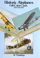 Historic Airplanes Full-Color Postcards: 24 Ready-To-Mail Paintings