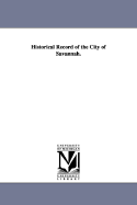 Historical Record of the City of Savannah