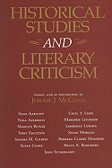 Historical Studies and Literary Criticism - McGann, Jerome (Editor)