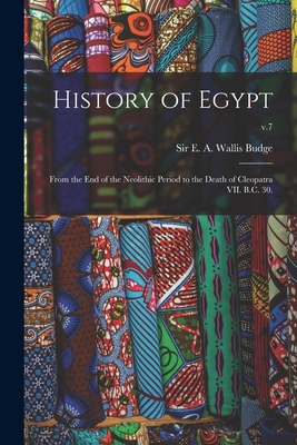 History of Egypt: From the End of the Neolithic Period to the Death of Cleopatra VII. B.C. 30.; v.7 - Budge, E A Wallis (Ernest Alfred Wa (Creator)