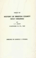History of Preston County, West Virginia