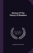 History Of The Theory Of Numbers