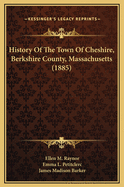 History of the Town of Cheshire, Berkshire County, Massachusetts (1885)