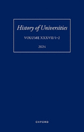 History of Universities: Volume XXXVII/1-2