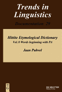 Hittite Etymological Dictionary, Volume 8, Words beginning with PA