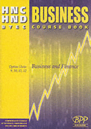 HNC/HND BTEC Option Units 9, 10, 11, 12 Business and Finance: Business Course Book