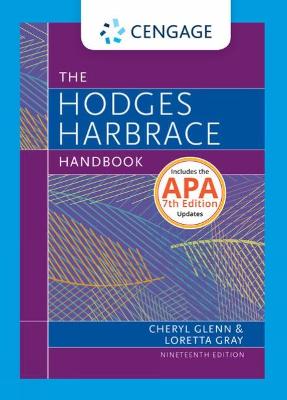 Hodge's Harbrace Handbook (W/ Apa7e Updates & Mla9e Update Card) - Glenn, Cheryl, and Gray, Loretta