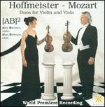 Hoffmeister, Mozart: Duos for Violin and Viola