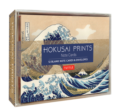 Hokusai Prints Note Cards: 12 Blank Note Cards & Envelopes (6 x 4 inch cards in a box) - Tuttle Editors (Editor), and Hokusai, Katsushika (Illustrator)