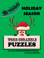 Holiday Season Word Scramble Puzzle