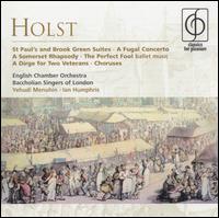 Holst: St. Paul's and Brook Green Suites; A Fugal Concerto; A Somerset Rhapsody - David Theodore (oboe); Jonathan Snowden (flute); London Baccholian Singers; Philip Jones Brass Ensemble (brass ensemble);...