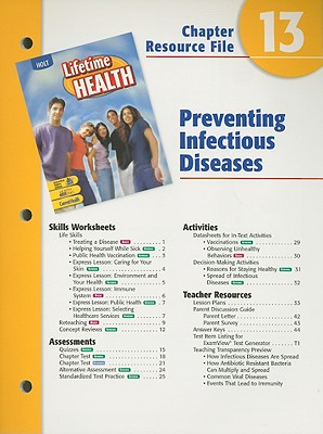 Holt Lifetime Health Chapter 13 Resource File: Preventing Infectious Diseases - Holt Rinehart & Winston (Creator)