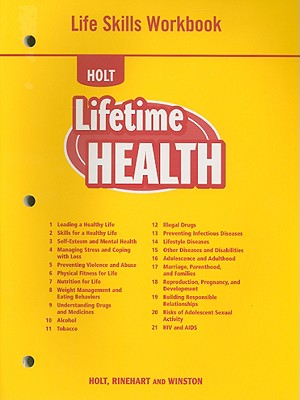 Holt Lifetime Health Life Skills Workbook - Holt Rinehart & Winston (Creator)
