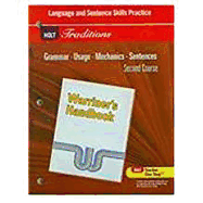 Holt Traditions Warriner's Handbook: Language and Sentence Skills Practice Second Course Grade 8 Second Course