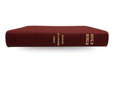 Holy Bible, Berean Standard Bible - Genuine Leather - Tosca Cowhide Garnet - Various Authors