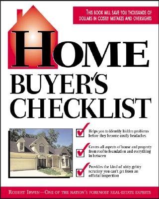 Home Buyer's Checklist - Irwin, Robert