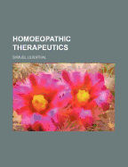 Homoeopathic Therapeutics