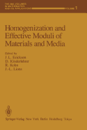 Homogenization and Effective Moduli of Materials and Media