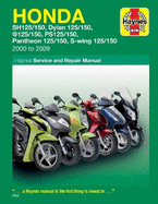 Honda 125 Scooters (Sh, Ses, Nes, Pes & Fes 125) (00 - 09)