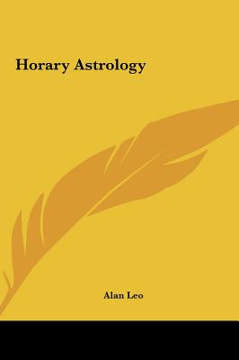 Horary Astrology - Leo, Alan