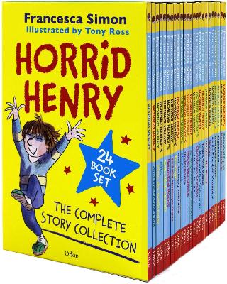 Horrid Henry The Complete Story Collection 24 Books Box Set - Simon, Francesca, and Ross, Tony