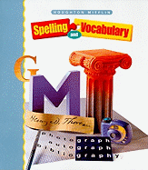 Houghton Mifflin Spelling: Student Edition Softcvr Level 7 2000