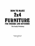 How/ 2x4 Furniture