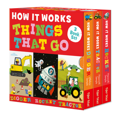 How It Works: Things That Go 3-Book Boxed Set: Digger; Rocket; Tractor - Hepworth, Amelia, and Littleboy, Molly