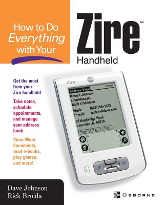 How to Do Everything with Your Zire Handheld - Johnson, Dave (Conductor)