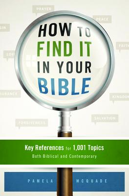 How to Find It in Your Bible: Key References for 1,001 Topics Both Biblical and Contemporary - McQuade, Pamela L